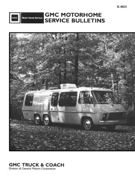 GMC Motorhome Service Bulletins